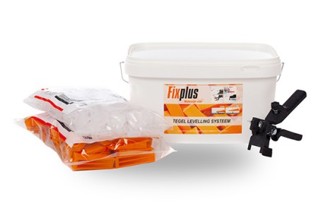 Fixplus levelingset tegelwerk 1,5 mm starterskit